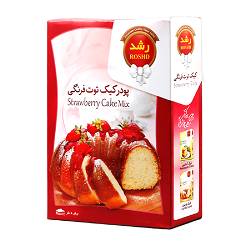 رشد پودر کیک توت فرنگی 400گرم